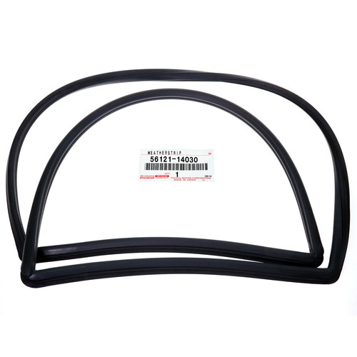 Front windshield weatherstrip - front,