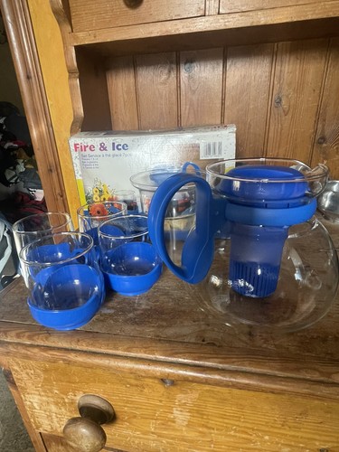 Fire ice iced hot drinking - &,