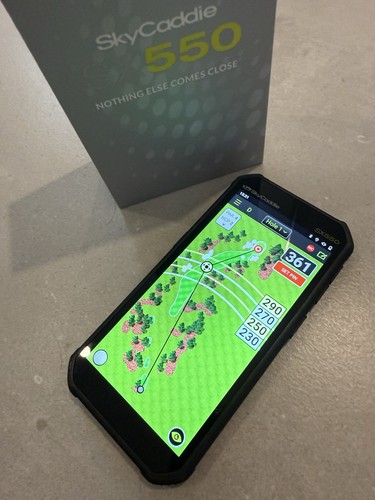 Skycaddie sx550 handheld golf - skycaddie,