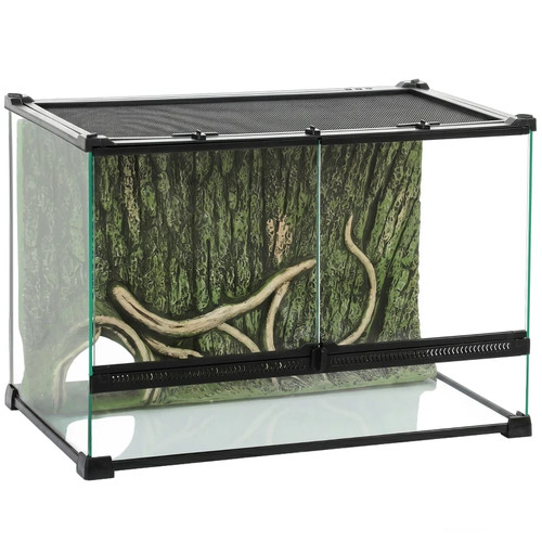Pawhut 48l glass terrarium - pawhut,