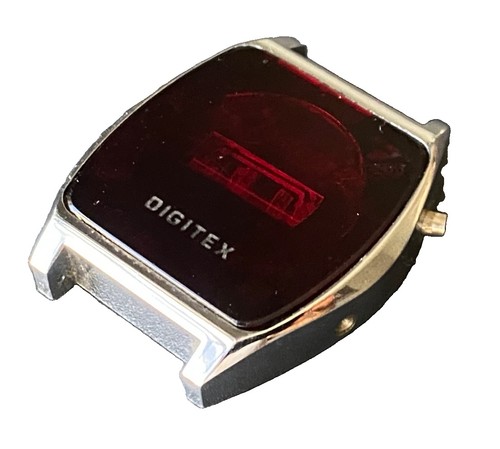 Rare digitex watch - rare, red