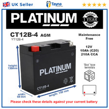 CT12B-4 PLATINUM AGM