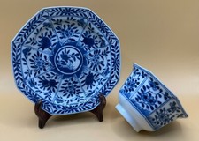 Chinese Blue & White Tea Bowl