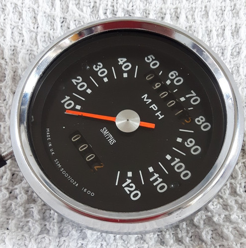 Smiths speedometer clock - speedometer,