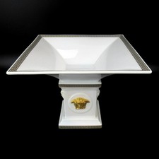 Rosenthal Versace porcelain confectionery bowl on foot series Gorgona Medusa 1st Choice