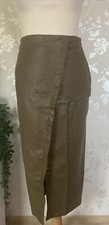 Zara Faux Leather Skirt Womens