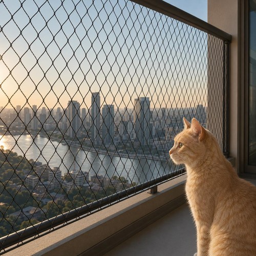 10x5m cat safety net - cat,