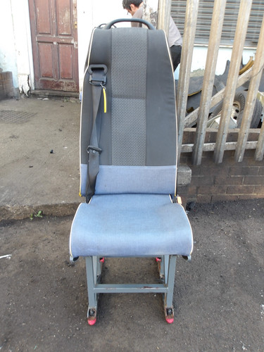 Rear single minibus seat quick - seat,