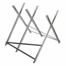 Saw Horse Log Holder Heavy Duty Chainsaw Metal Builder Wood 15KG Capacity U65