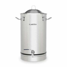 Beer Keg Mash Tank Kettle Home Brew Beer Wine Juice Ferment 30L Stainless Steel