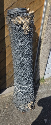 Chain link fence galvanised - chain,