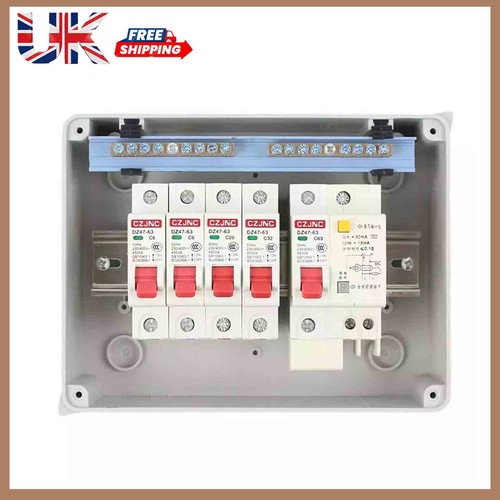 Way consumer unit fuse box - 4,