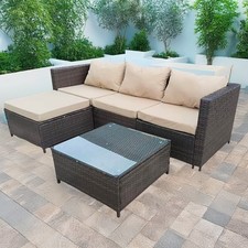 4 Seater Rattan Garden
