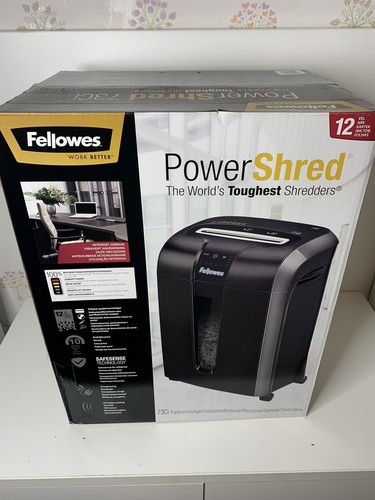 Fellowes powershred sheet - powershred, 12