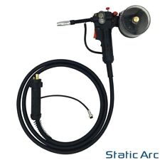 MIG SPOOL GUN WELDING TORCH MB15 LANCE BINZEL EURO FIT GAS ALUMINIUM WELD 3m