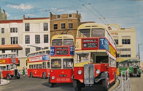 Brighton aquarium bus terminus - brighton,