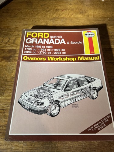 Ford granada scorpio march - granada,