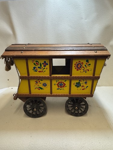 Vintage wooden romany gypsy - wooden,