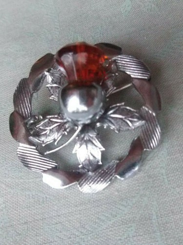 1950s faceted citrine - "citrine", stone