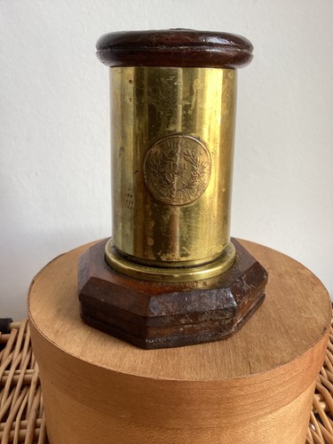 Brass wwii trench art shell - trench,