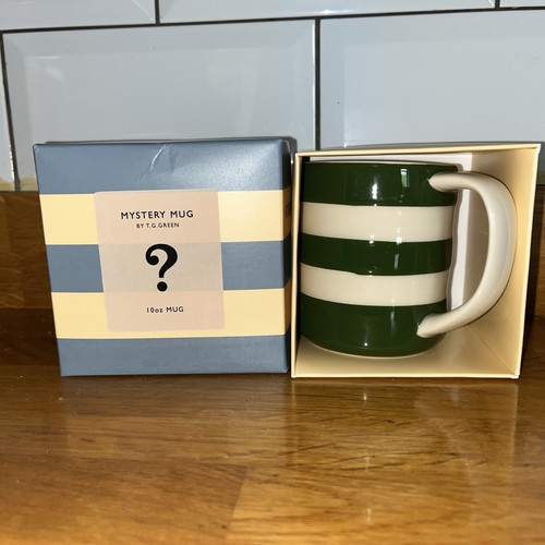 Green cornishware tea - t,
