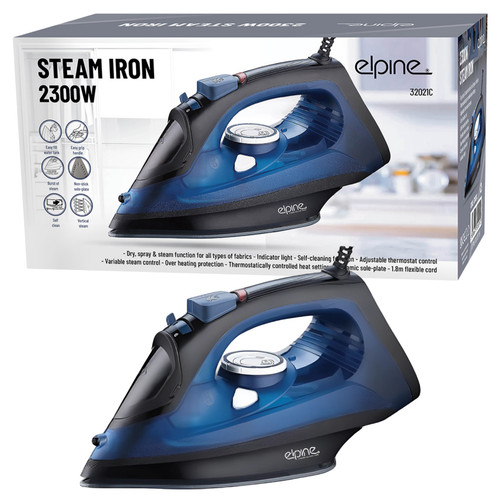 Elpine 2300w steam - elpine, iron
