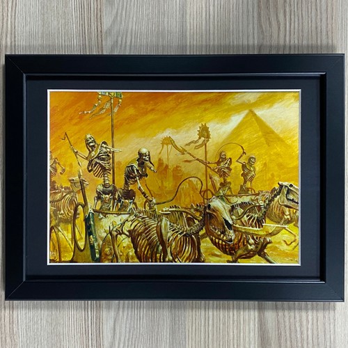 Tomb kings framed art - kings,