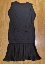 Armani Jeans Black Pleated