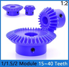 Bevel Gear 1/1.5/2 Module Blue