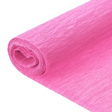 Crepe Paper, 7.9ft Long 20 Inch Wide Peach Red Crepe Paper Roll