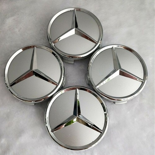 Mercedes alloy wheel centre - 4x,