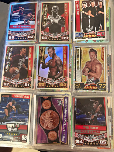 Topps wwe slam attax 2013 - wwe,