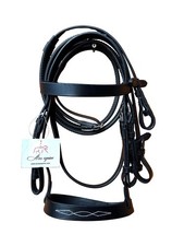 Leather Hunter Horse Bridle
