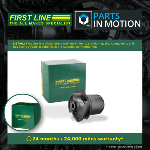 Axle beam mount rear left - axle,