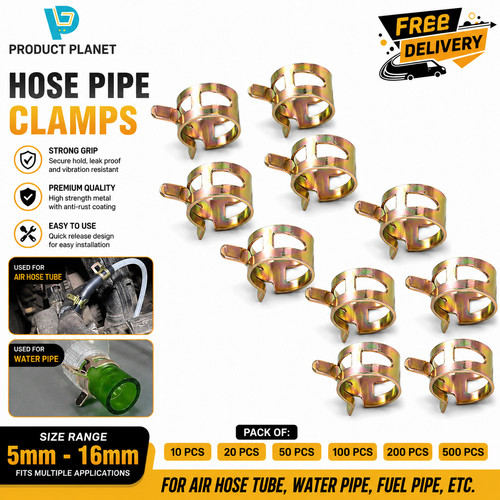 Fuel line hose spring - line, clips