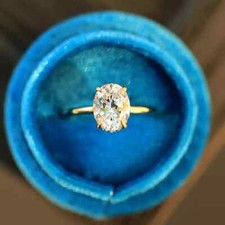 3.65 TCW Oval Moissanite