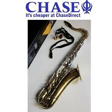 Adolphe Selmer Bb Tenor Saxophone 673 Sax Brass Body In Hard Case Unique Sax  --