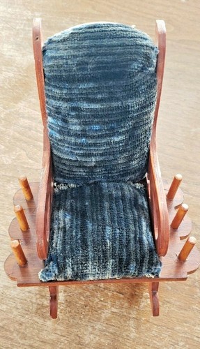 Vintage wooden rocking chair - vintage,