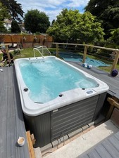 NEW PALM SPAS ARUBA SWIMSPA AMERICAN BALBOA SWIM SPA POOL HOT TUB SWIMMING