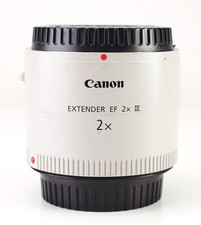 Canon EF 2x  Extender III  For Canon L Series Front & Rear Lens Cap