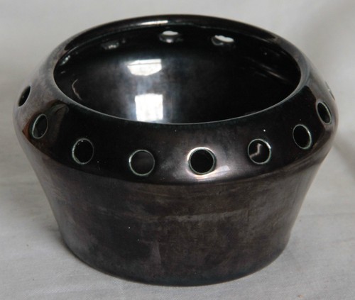 Vintage small bowl vase - or,