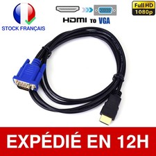 Full HD 1080P Male HD HDMI to VGA Adapter - Quality Video Conversion