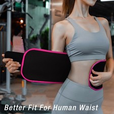 WAIST TRAINER CORSET Breathable Tummy Girdle Belt Sport Body Shaper Control US