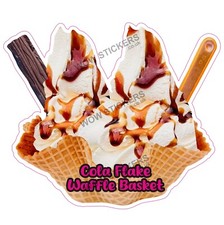 ice cream van sticker Cola