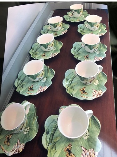 Spode floral haven teacups - teacups, and