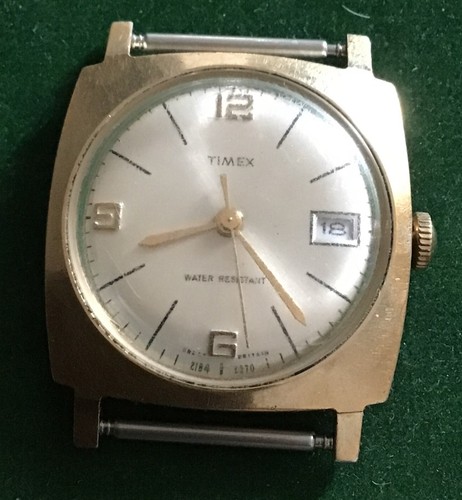 Vintage men timex watch - vintage,