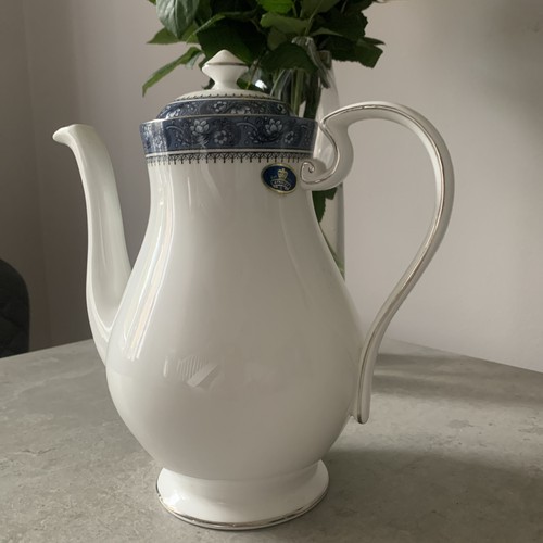 Aynsley blue mist coffee - blue,