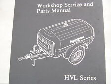 Hydrovane HVL 4 5 & 6 SERIES Service Repair Workshop Manual 275 pages By EMAIL