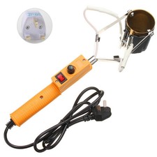 380W Electric Lead Melting Pot Solder Furnace Casting Head Tempture Adjustable