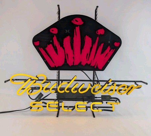 Budweiser select neon bar - select,
